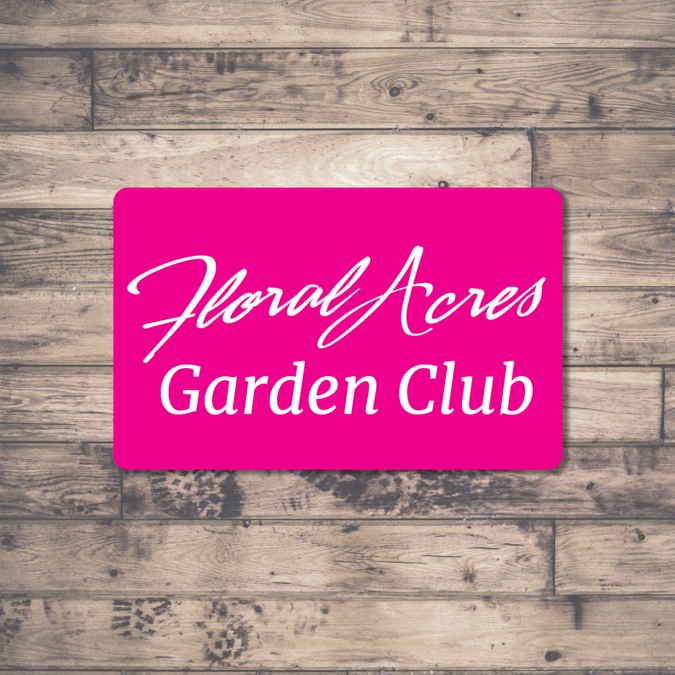 Garden Club Program - Floral Acres Greenhouse & Garden Centre
