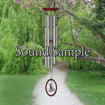 Wind Fantasy Wind Chime, Cat, 24in