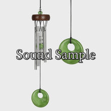 Load and play video in Gallery viewer, Mini Stone Wind Chime, Green, 10in
