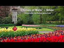 Load and play video in Gallery viewer, Chimes of Mars Wind Chime, Silver, 17in
